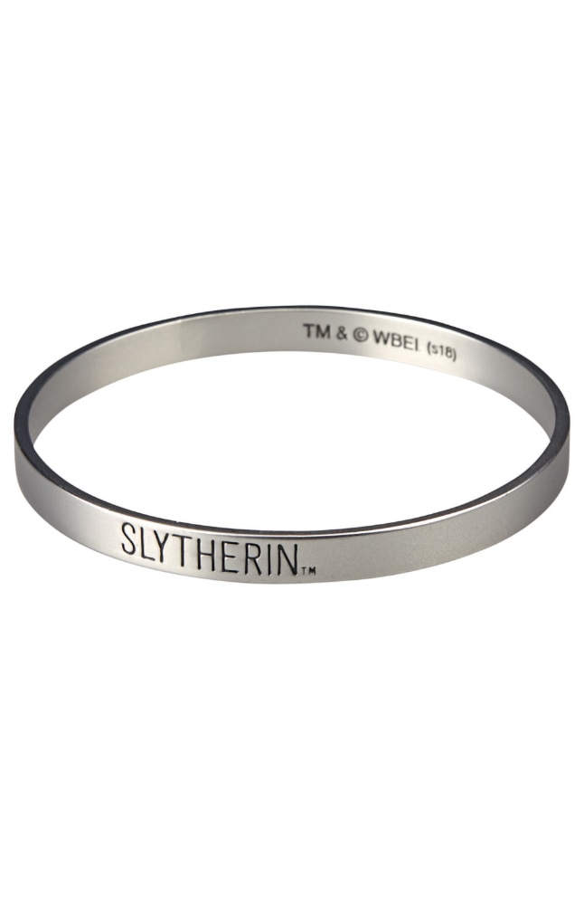 Image for Slytherin&trade; House Name Bangle Bracelet from UNIVERSAL ORLANDO
