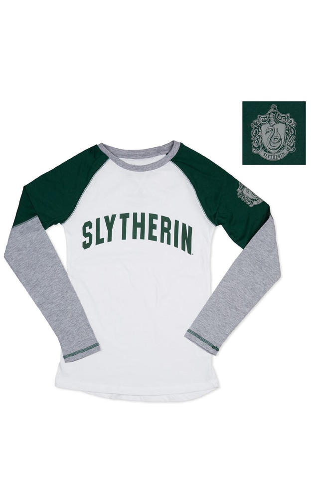 In hoeveelheid Kaal verontschuldigen Slytherin&trade; Ladies Long-Sleeve T-Shirt | UNIVERSAL ORLANDO