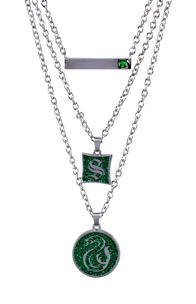 Image for Slytherin&trade; Layered Necklace from UNIVERSAL ORLANDO