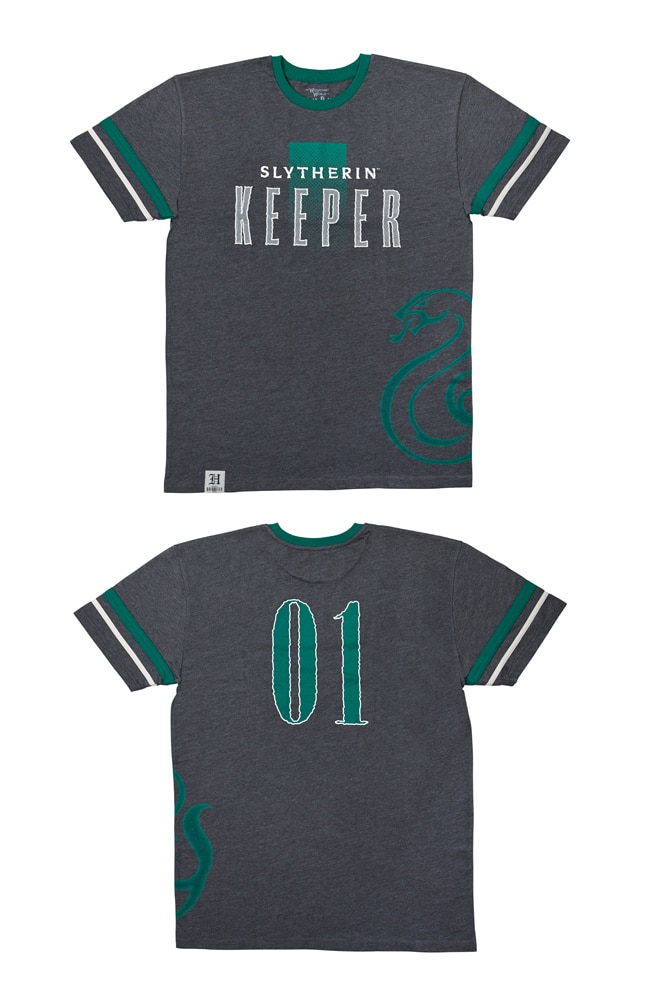 Image for Slytherin&trade; Quidditch&trade; Keeper Adult T-Shirt from UNIVERSAL ORLANDO