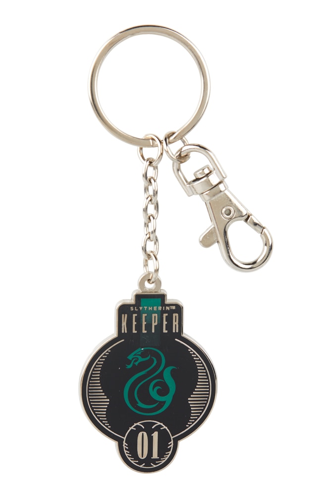 Image for Slytherin&trade; Quidditch&trade; Keeper Keychain from UNIVERSAL ORLANDO