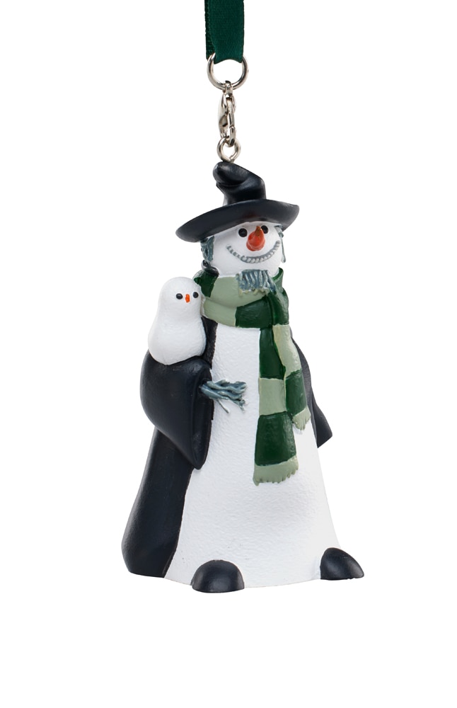 Image for Slytherin&trade; Hogsmeade Snowman Ornament from UNIVERSAL ORLANDO