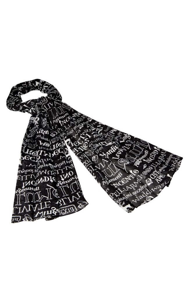 Image for The Wizarding World of Harry Potter&trade; Spells Scarf from UNIVERSAL ORLANDO