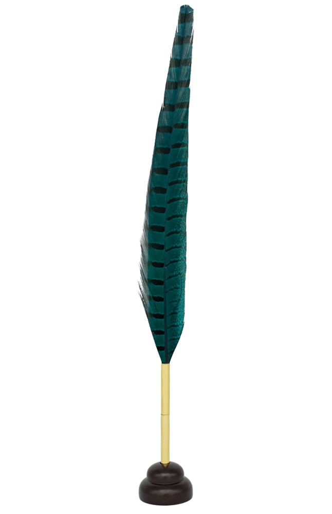 Image for The Wizarding World of Harry Potter&trade; Teal Ballpoint Quill Pen &amp; Stand from UNIVERSAL ORLANDO