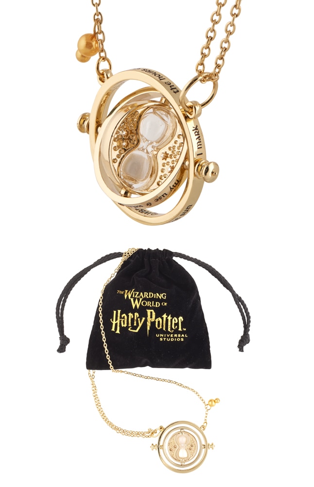 Buy Harry Potter Gold Tone Hourglass Necklace Pendant Time Turner Hermione  - MyDeal