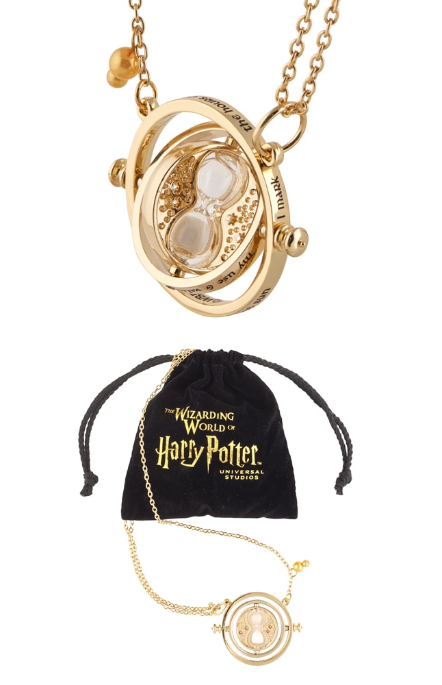 2 Pièces Time Turner Harry Potter Hermione Collier Hermione Harry Potter  Convient pour Cos Play Soirée à Thème, Fête D'Anniversaire, Cadeau, Etc (Or/Violet)  : : Jeux et Jouets