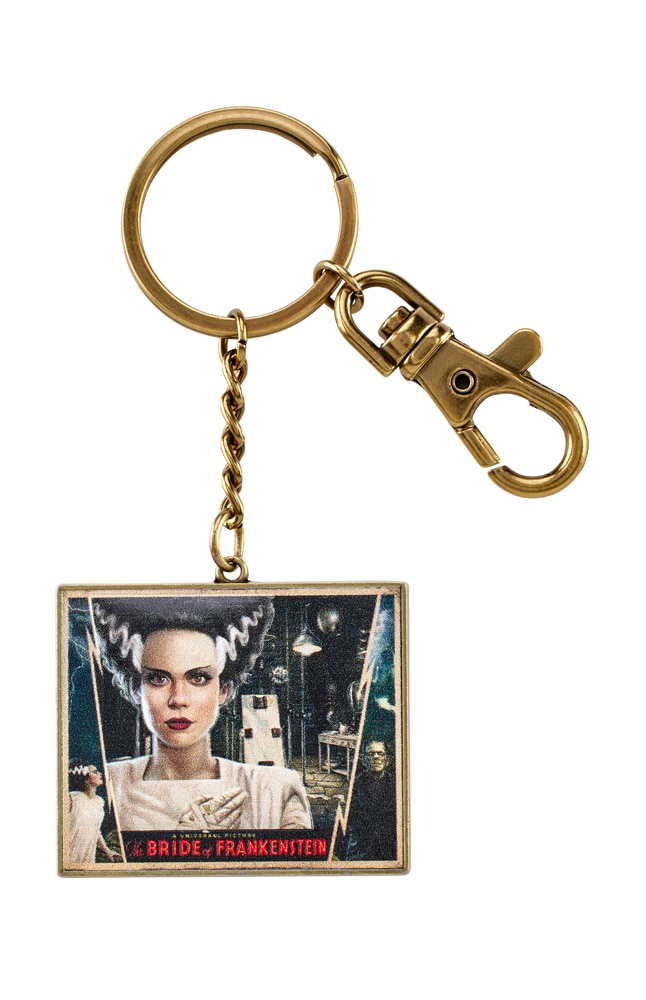 Image for Universal Monsters Bride of Frankenstein Poster Keychain from UNIVERSAL ORLANDO