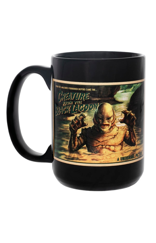 Image for Universal Monsters Creature from the Black Lagoon Poster Mug from UNIVERSAL ORLANDO
