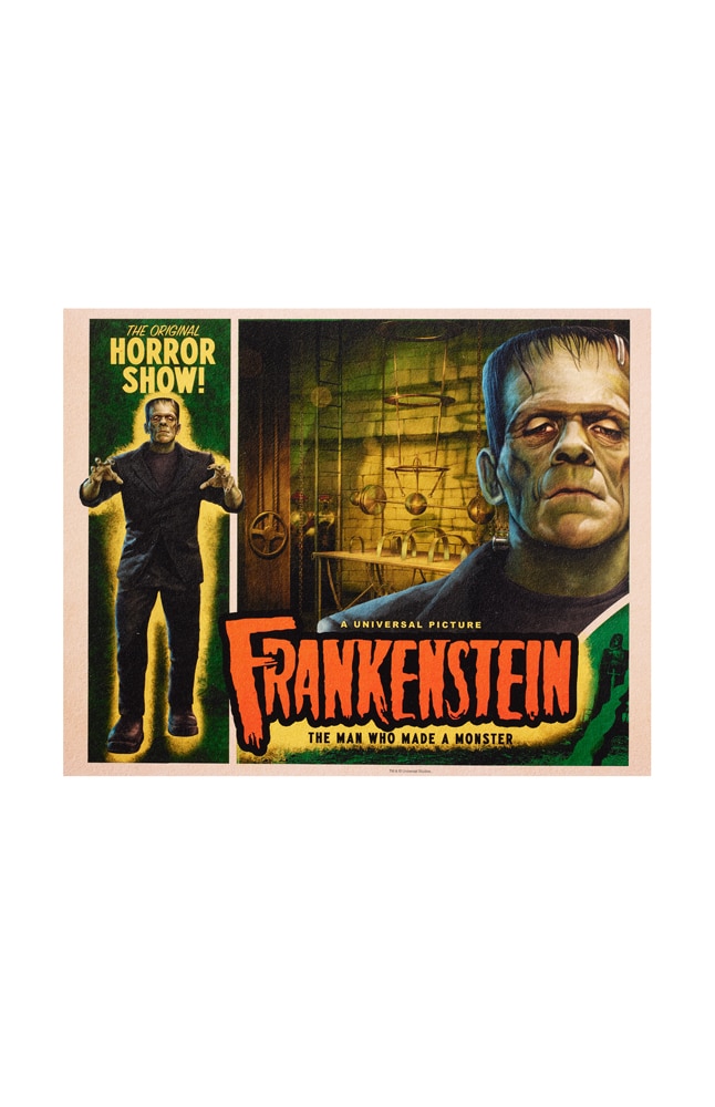 Image for Universal Monsters Frankenstein Poster from UNIVERSAL ORLANDO