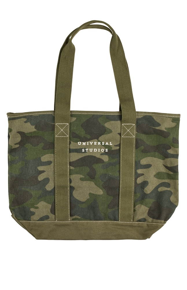 Image for Universal Studios Camo Tote Bag from UNIVERSAL ORLANDO