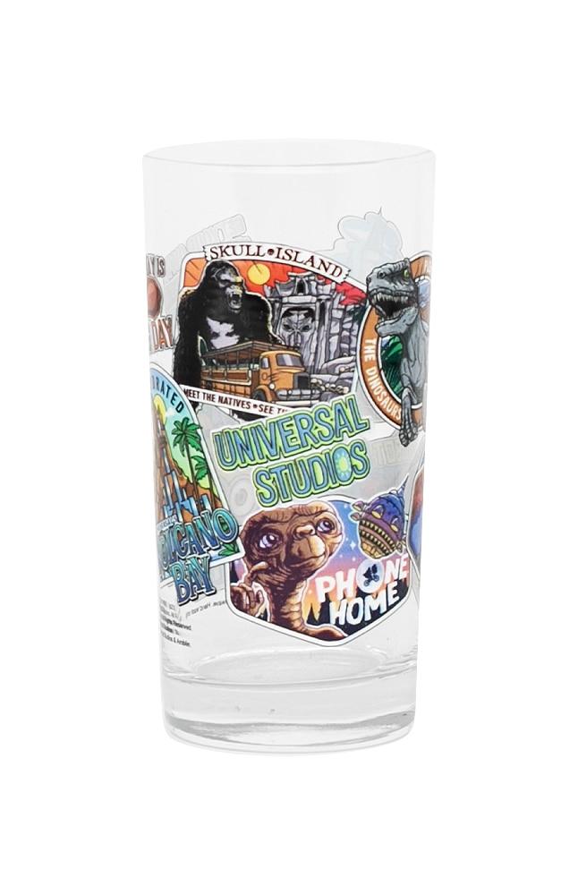 Image for Universal Studios Collage Glass from UNIVERSAL ORLANDO
