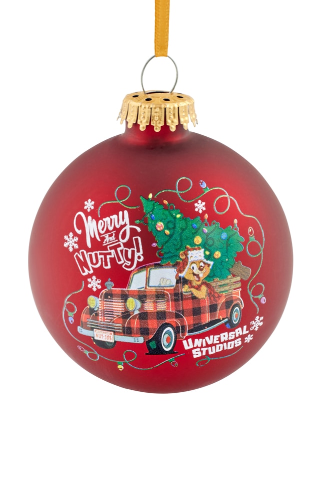 Image for Universal Studios Earl the Squirrel Glass Ball Ornament from UNIVERSAL ORLANDO