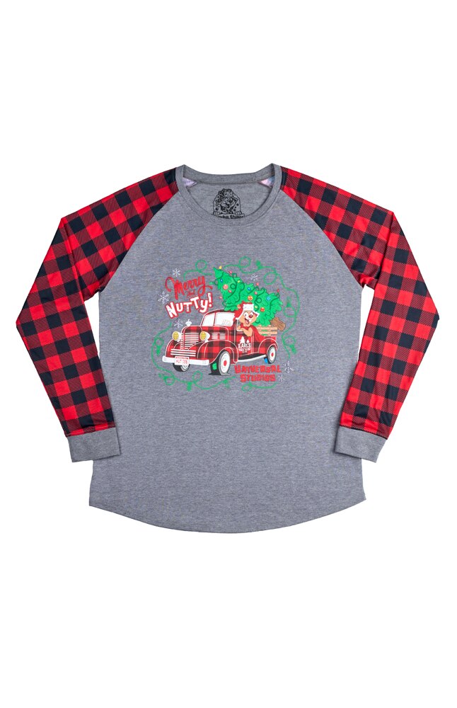 Image for Universal Studios Earl the Squirrel Ladies Long-Sleeve T-Shirt from UNIVERSAL ORLANDO