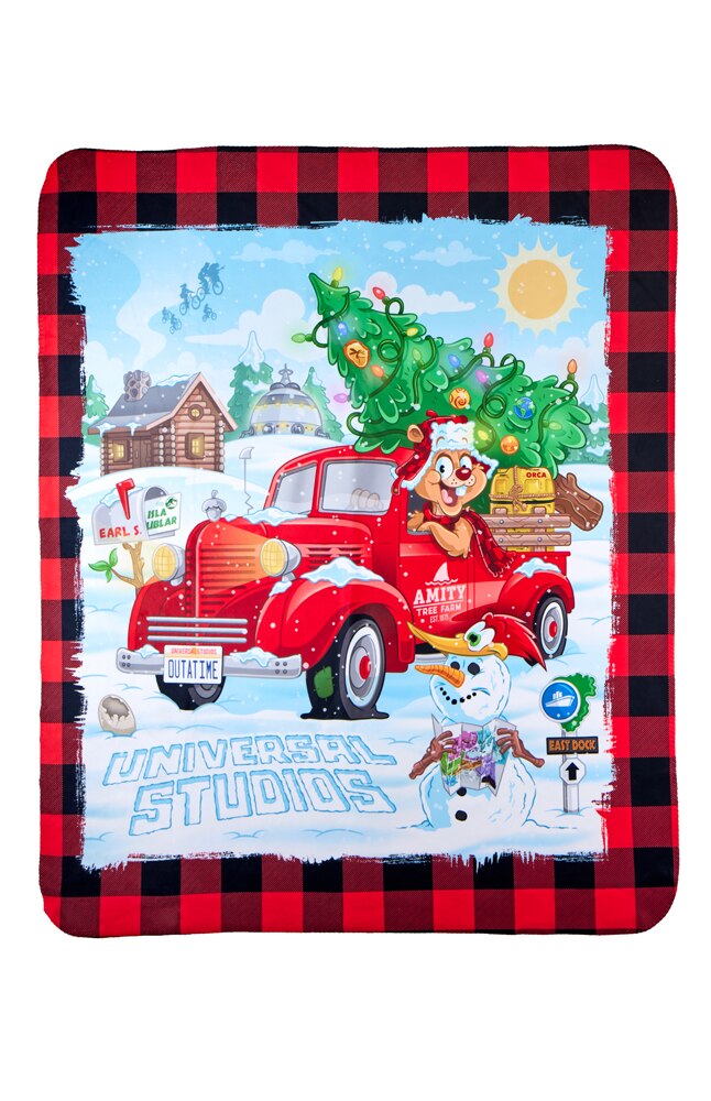 Image for Universal Studios Earl the Squirrel Throw Blanket from UNIVERSAL ORLANDO