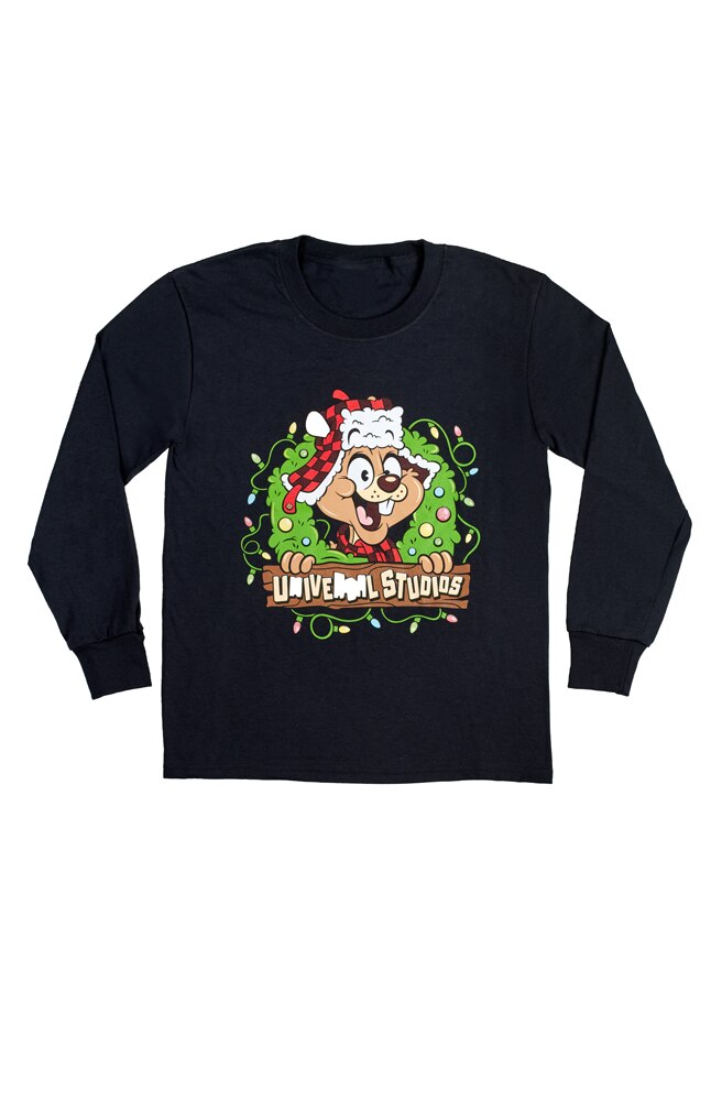Image for Universal Studios Earl the Squirrel Youth Long-Sleeve T-Shirt from UNIVERSAL ORLANDO