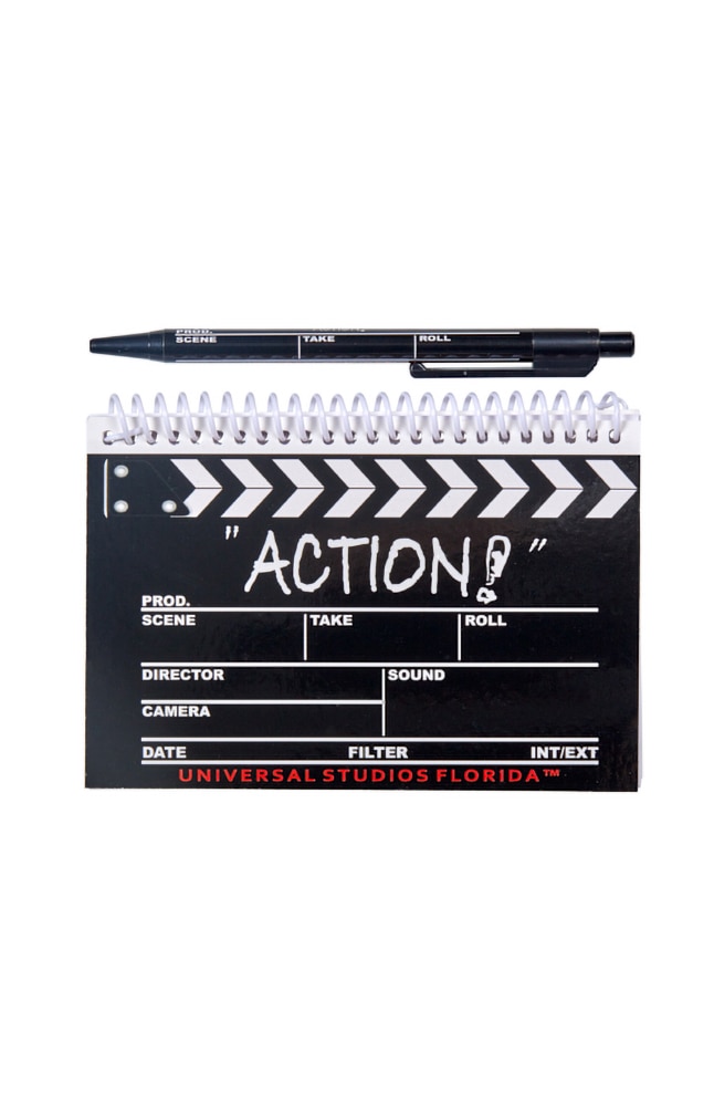 Image for Universal Studios Florida Clapboard Spiral Journal with Pen from UNIVERSAL ORLANDO