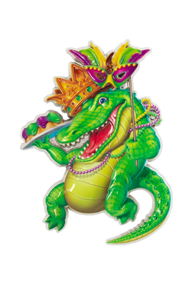 Image for Universal Studios Florida Mardi Gras 2023 King Gator Pin from UNIVERSAL ORLANDO