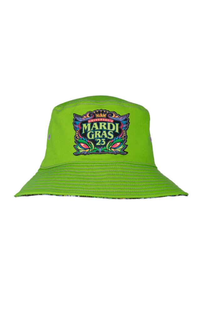 Image for Universal Studios Florida Mardi Gras 2023 Reversible Bucket Hat from UNIVERSAL ORLANDO