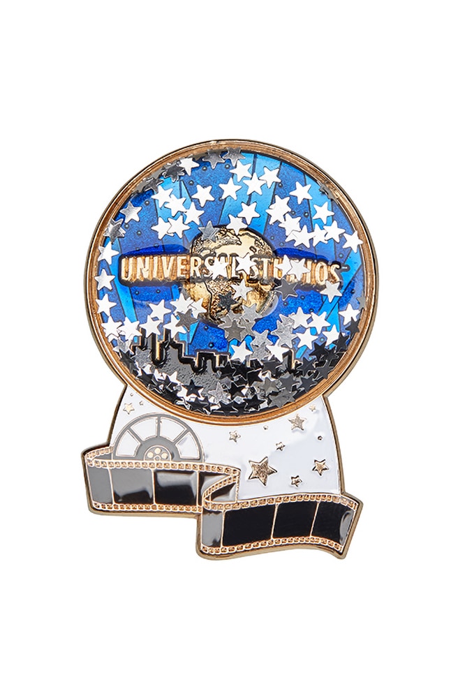 Image for Universal Studios Glitter Globe Pin from UNIVERSAL ORLANDO