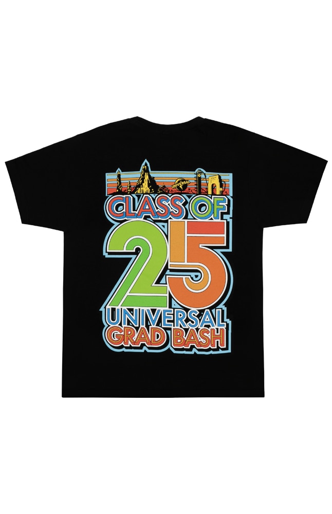 Image for Universal Studios Grad Bash 2025 T-Shirt from UNIVERSAL ORLANDO