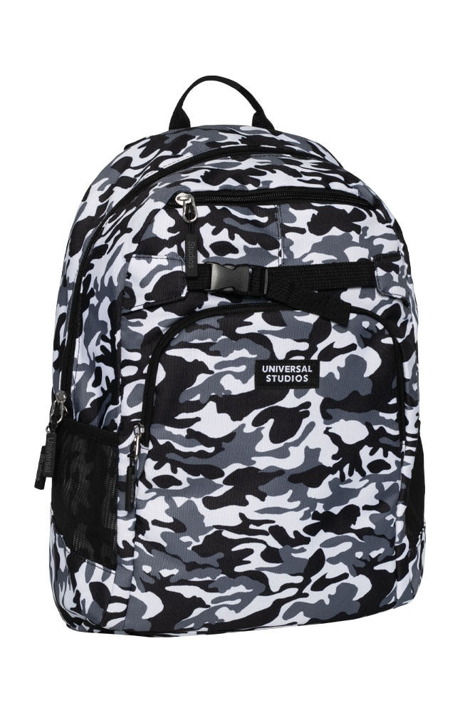 Image for Universal Studios Logo Camo Backpack from UNIVERSAL ORLANDO