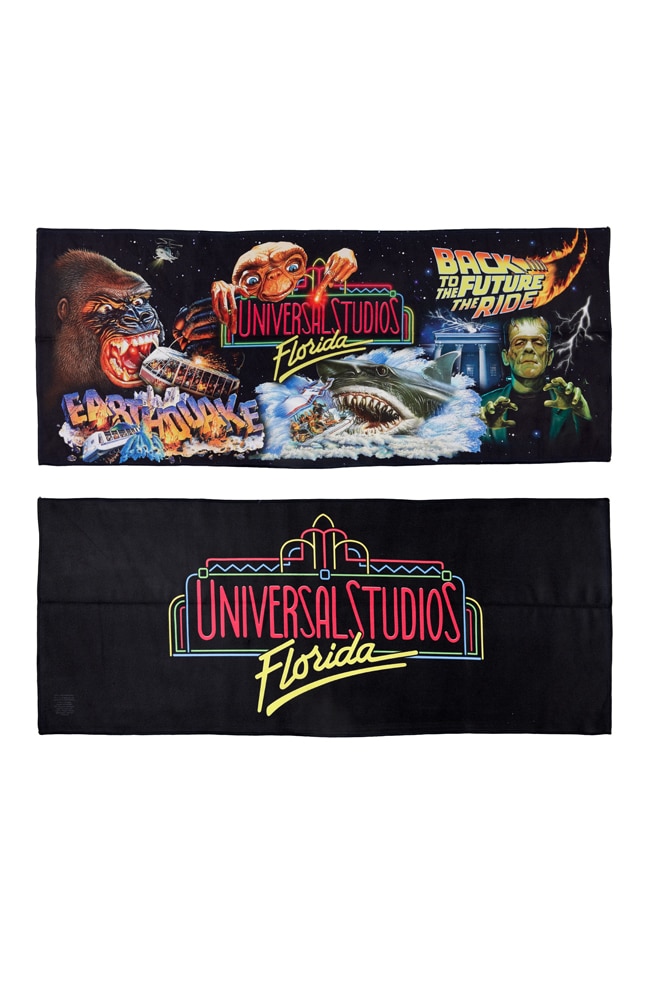 Image for Universal Studios Retro Marquee Cooling Towel from UNIVERSAL ORLANDO