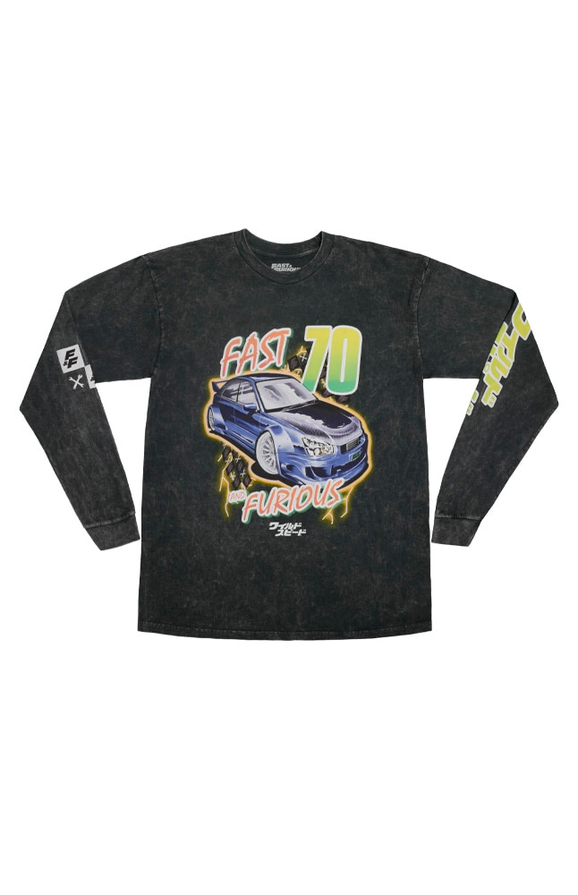 Image for UNIVRS Fast &amp; Furious Adult Long Sleeve T-Shirt from UNIVERSAL ORLANDO