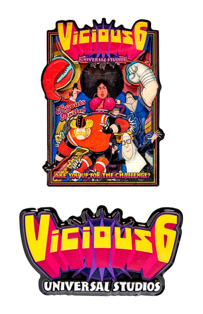 Image for Vicious 6 Magnet Set from UNIVERSAL ORLANDO