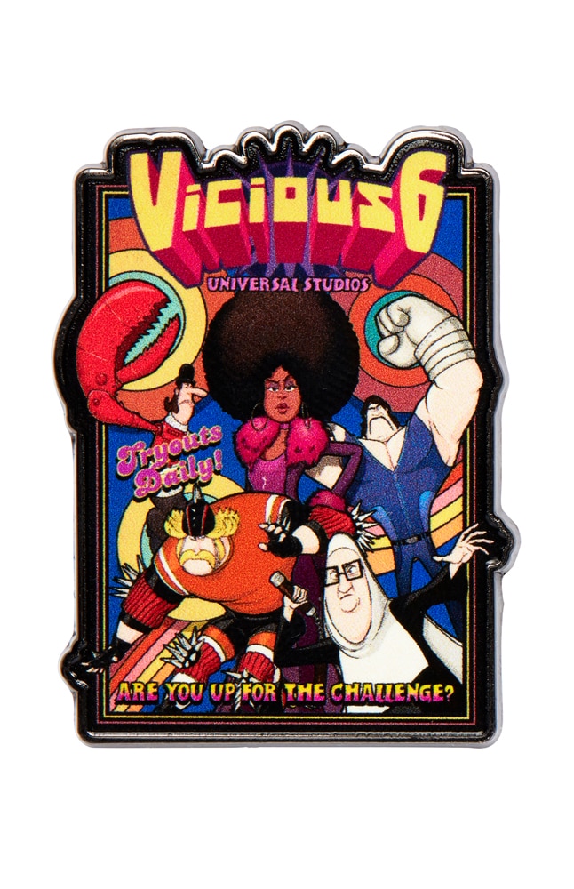 Image for Vicious 6 Tryouts Daily Pin from UNIVERSAL ORLANDO