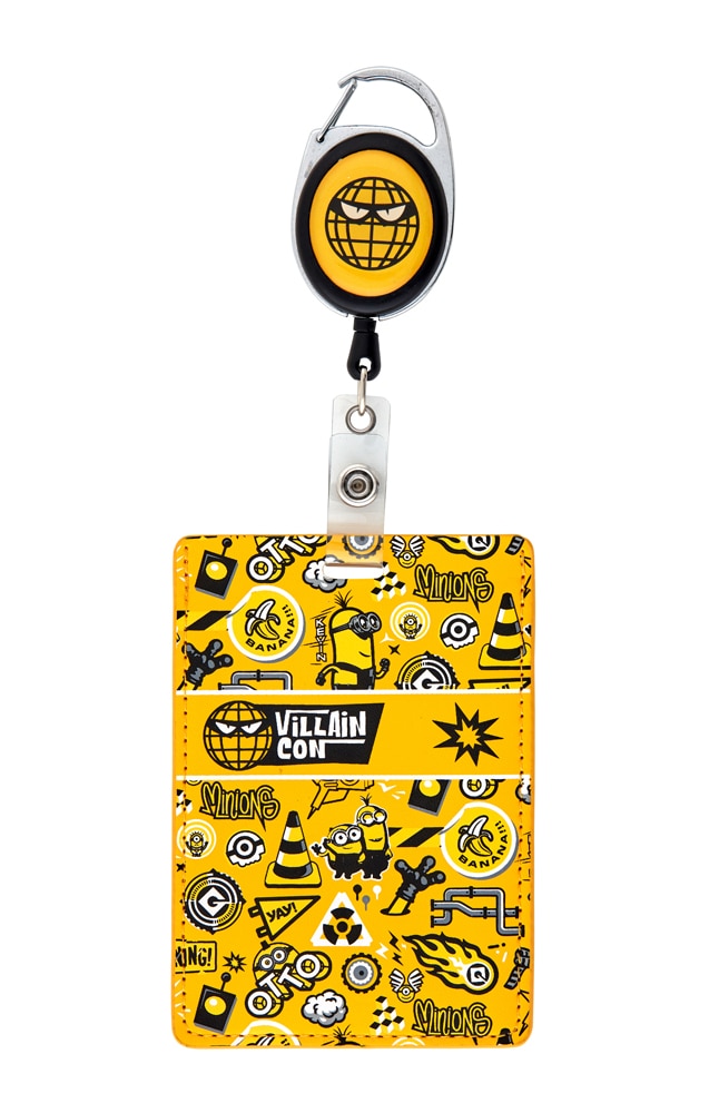 Image for Villain-Con International Black &amp; Yellow Badge Reel from UNIVERSAL ORLANDO