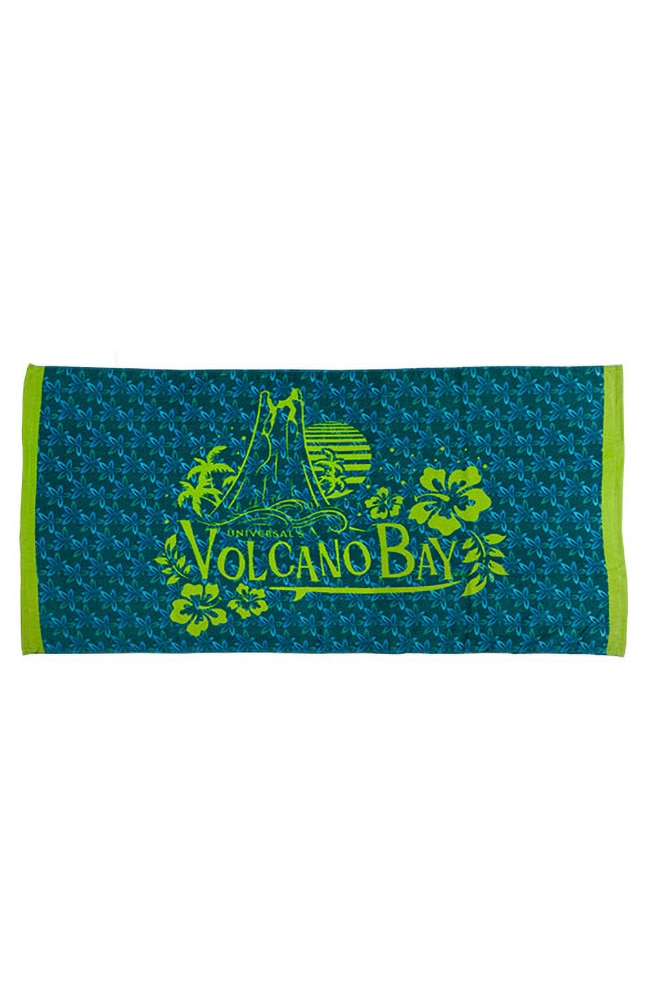 Image for Volcano Bay Floral Beach Towel from UNIVERSAL ORLANDO