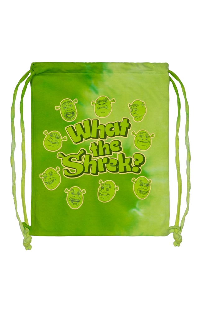 Image for &quot;What the Shrek?&quot; Drawstring Backpack from UNIVERSAL ORLANDO