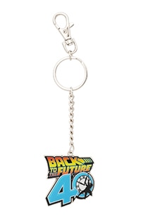 Back To The Future 40th Anniversary Keychain