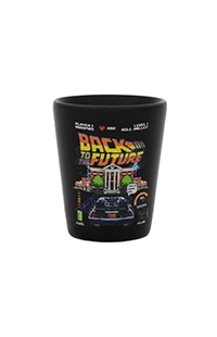 Back To The Future 40th Anniversary Shot Glass