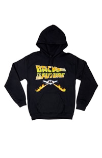 Back To The Future Adult Hooded Sweatshirt
