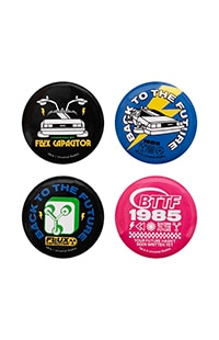 Back To The Future Button Set