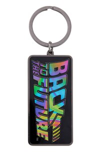 Back To The Future Neon Keychain