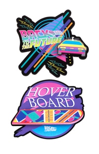 Back To The Future Neon Magnet Set