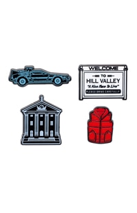 Back To The Future Pin Set