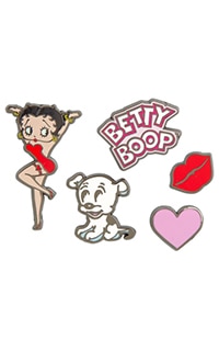 Betty Boop™ Miniature Pin Set