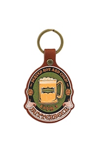 Butterbeer™ Faux Leather Keychain