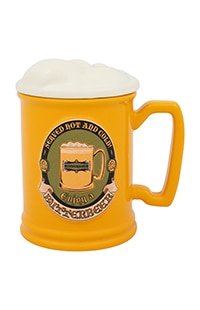 Butterbeer™ Molded Mug with Removable Lid