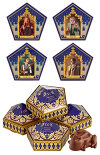 Chocolate Frog™ 4 Pack: Famous Witches & Wizards