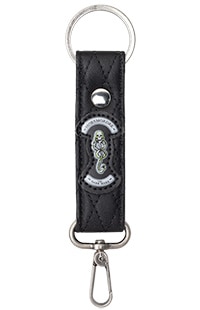 Dark Mark Leather Keychain