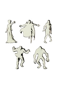 Dark Universe Monsters Pin Set