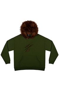 Dark Universe Wolfman Adult Cosplay Hooded Sweatshirt