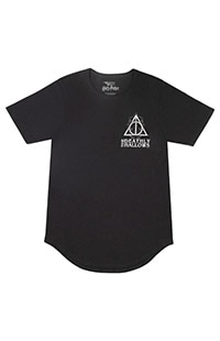 Deathly Hallows™ Curved Hem T-Shirt