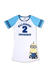 Despicable Me Allergic to Mornings Adult Nightshirt