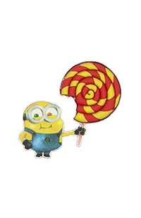 Despicable Me Bake My Day Bob With Lollipop Pin