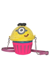Despicable Me Loungefly Minion Cupcake Crossbody Bag